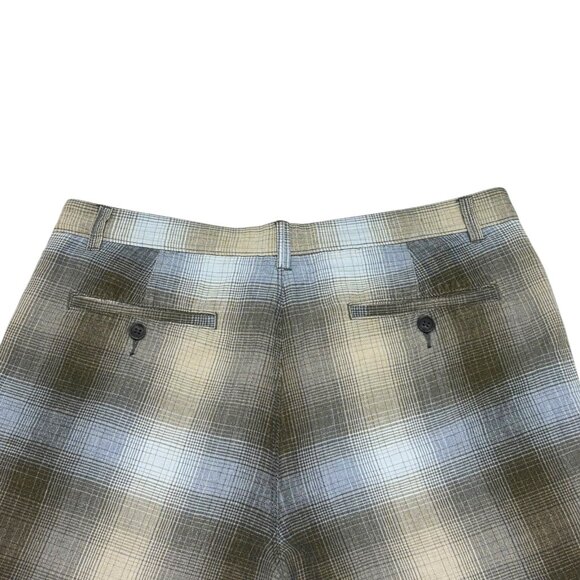 Tommy Bahama Paradise Nation Blue Silk Linen Blend Shorts - Picture 8 of 11